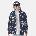 thumbnail image 4 of Haiem Daisies Flowers UPF 50+ Fishing Shirts for Men Long Sleeve UV Sun Protection Hoodie Non-Mask Outdoor Hiking Shirts, 4 of 9