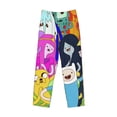 thumbnail image 4 of Finn Dog Adventure Time Men's Pajama Pants With Pockets Fashion Cozy Daily Lounge Sleep Pants Sleepwear Small, 4 of 8