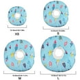 thumbnail image 3 of Collier Confortable pour Chat Collier de Protection Réglable pour Petit Chien, Collier en Coton Doux pour Chat de Moins de 2 kg, Bleu Clair, XS, 3 of 8