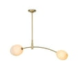 thumbnail image 7 of Regina Andrew 16-1525ORB-ALB Artemis 2 Light 47" Wide Linear Pendant - Bronze, 7 of 7