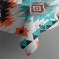 thumbnail image 3 of Colorful Geometric Triangle Diamond Pattern Rectangle Tablecloth 60"x84",Waterproof Polyester Rectangle Table Cloth, Wipeable Spillproof Polyester Tablecloth for Dining, Camping, Indoor and Outdoor, 3 of 5