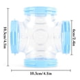 thumbnail image 3 of Plastic Hamster Tunnel Funny Breathable Mouse Tube Pipe Hamster External Pipe, 3 of 10