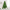 5FT,Green, variant on 6FT Christmas Tree, Flocked Artificial Christmas Tree with Branch Tips, Hinged Xmas Tree with Sturdy Stand for Holiday Decor, White