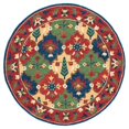 thumbnail image 4 of SAFAVIEH Heritage Alden Tribal Wool Area Rug, Red/Green, 9' x 12', 4 of 10