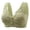 Army Green, variant on Bras for Women,Front Open Button Up Comfortable Traceless Lace Plus Size Gathered Drop Cup Bra,Sports Bras for Women,Beige,3XL