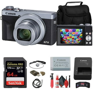 Canon PowerShot G7 X Mark III Digital Camera Bundle with 64GB