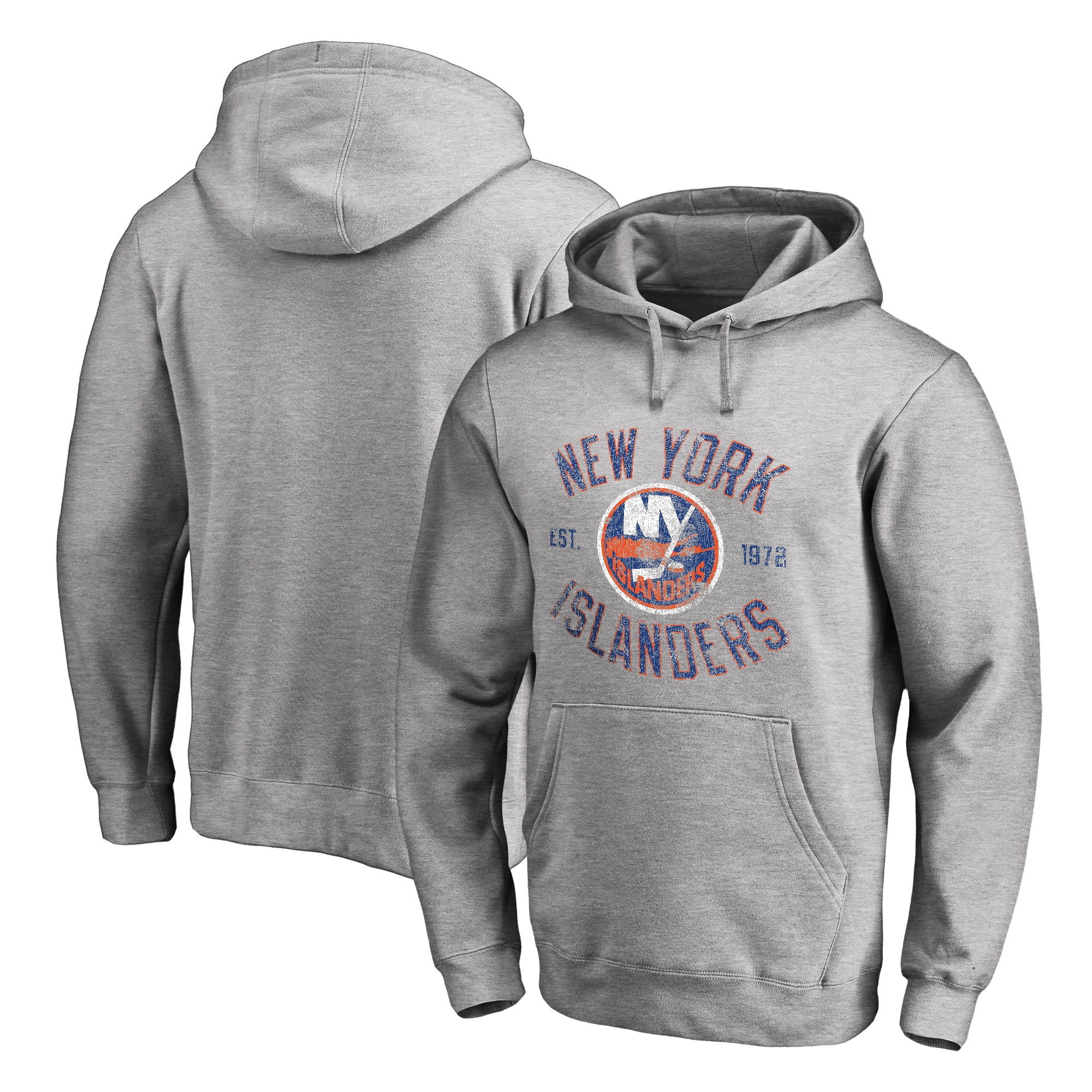 Antigua New York Giants Grey Victory Long Sleeve Hoodie, Grey, 52% Cot / 48% Poly, Size S, Rally House