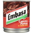 thumbnail image 2 of (2 pack) EMBASA Chipotle Peppers in Adobo Sauce, Shelf Stable, 7 oz Steel Can, 2 of 15