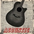 thumbnail image 2 of Greene, Taylor 26x26 White Modern Wood Framed Museum Art Print Titled - ACOUSTIC, 2 of 4