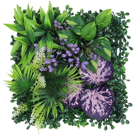 Artificial Boxwood Panels Faux Plant Grass Green Wall Panel Decoration for Outdoor Indoor Garden Backyard