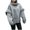 #0292-Gray, variant on Womens Knit Sweaters Turtleneck Long Sleeve Chunky Cable Thick Knit Tiered Bubble Cuff Oversized Pullover Sweater Loose Fit Warm Winter Womens Tops