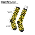 thumbnail image 2 of Logiee Sunflowers In Vintage Print Gift Stocking Stuffers,Adult Stockings,Novelty Socks,Funny Socks Birthday Running Walking Sleeping, 2 of 6