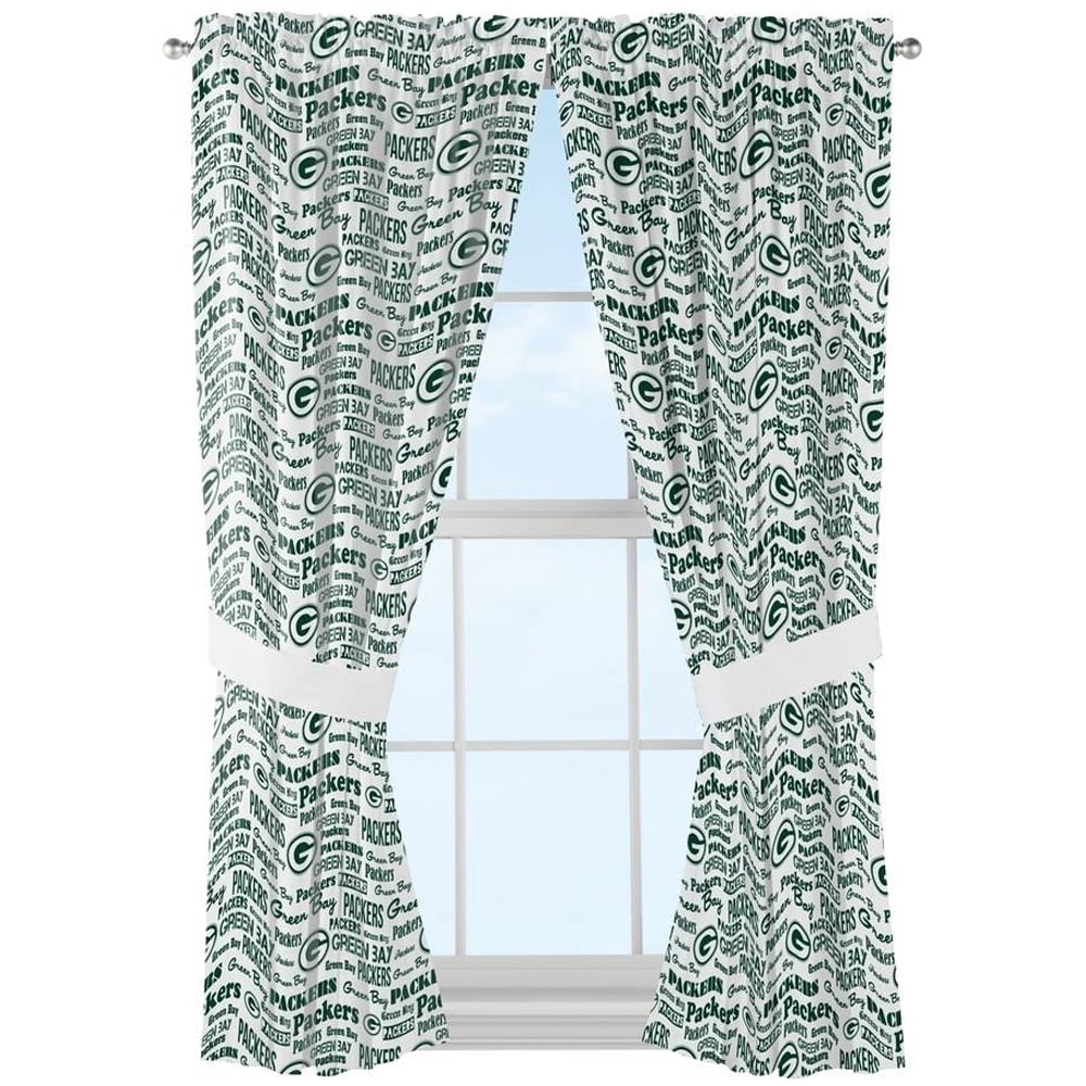 Green Bay Packers 3D Printed 1 Panel Window Panels Window Curtains Bedroom Drape 