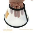 thumbnail image 4 of Soft Dog Cone Collar, Flexible Plastic Cone for Dogs After Surgery, Dog Recovery Collar, Adjustable Protective E-Collar for Large/Medium/Small Pet Dogs Cat, Comfy Elizabethan Collar (S), 4 of 8