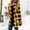 Yellow, variant on Delayuji Womens Long Sleeve Cardigan Coat Plaid Cardigan Spring Fashion Checkered Coat Womens Coat M-5XL