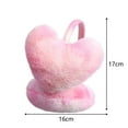 thumbnail image 3 of Lovskoo Woman's Gradient Color Winter Earmuffs Ear Protection Keep Warm Ear Warmer Earmuffs Pink, 3 of 4