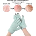 thumbnail image 2 of SPA Gloves for Dry Hands Overnight Moisturizing Gloves with Good Lining, Touch Screen Moisturizing Gloves for Women & Men Reusable Cotton Gloves for Sleeping, 2 of 7