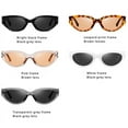 thumbnail image 3 of KKTREE Cat Eye Fashion Sunglasses TR Frame Nylon Lens Sunglasses UV400, 3 of 20