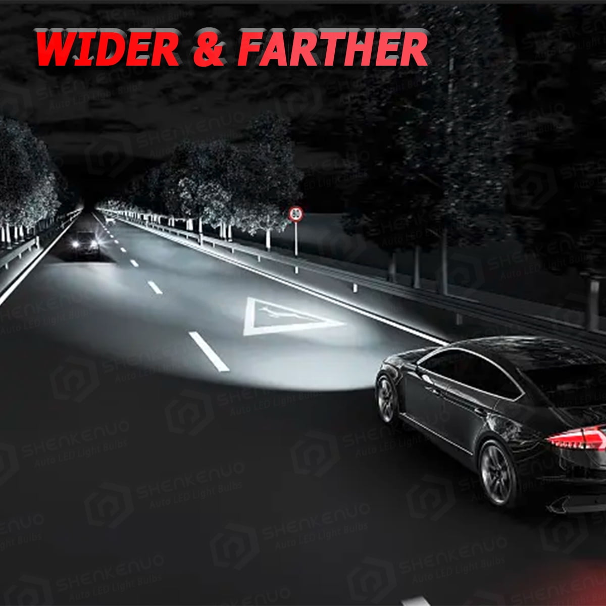 For 2004-2010 Infiniti QX56 LED Fog Light Bulbs White 6000K 2pcs