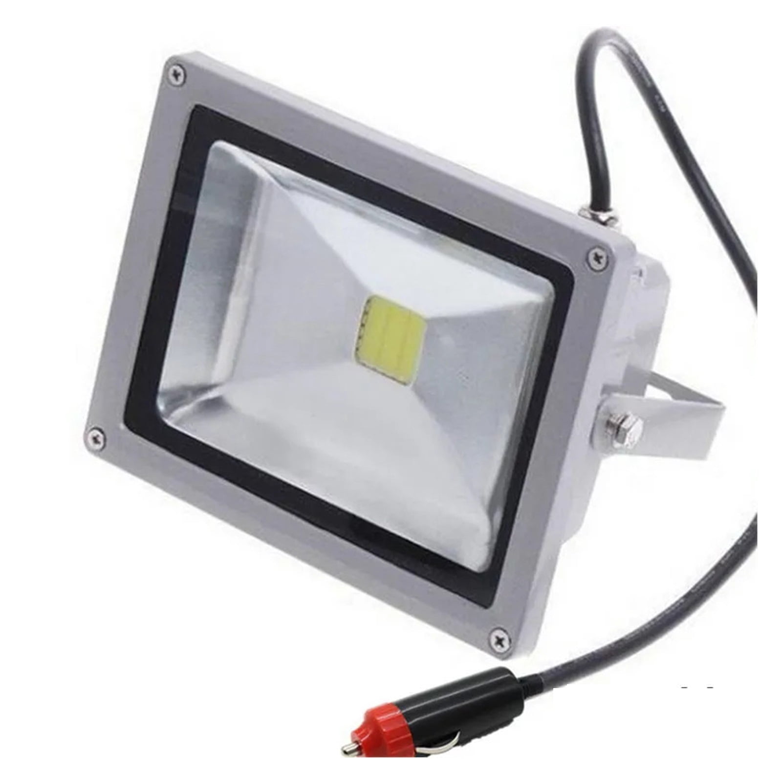 DC 12V LED Flood Lamp 20W IP65 LED Flood Light Cigarette Lighter Car Maintenance Lights Cable ,Save Energ