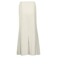 thumbnail image 5 of Trendy Women's High-Waisted Drawstring Maxi Skirt with Relaxed Fit Side Split Versatile for Everyday and Style, 5 of 5