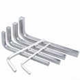 thumbnail image 3 of L Shape Square Head Wrench Square Key 4 Point Wrench Screwdriver Set 3-10mm, 3 of 8