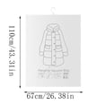 thumbnail image 3 of EGNMCR Tools&Home Improvement Hanging Vacuum Storage Clear Bags For Clothing Suits And Jackets Travel And Home Organization Reusable Space Three Sizes vacuum sealing pocket, 3 of 6