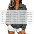 thumbnail image 3 of Enjoytime Fleece Jacket Women Collared Long Sleeve Zip Up Coat Fall Winter Warm Cozy Casual Plus Size Clothes with Pocket, 3 of 8