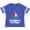 Football Blue and White, variant on Grandpas First Mate Nautical Sailboat Boys Toddler T-Shirt