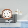 thumbnail image 2 of Reloj de pared,Reloj de pared con pájaro cantor Relojes de pared con pájaros,Relojes de pájaros con sonido Reloj decorativo que canta,estatua de cisne,Estatuas y figuras de cisnes de, 2 of 8