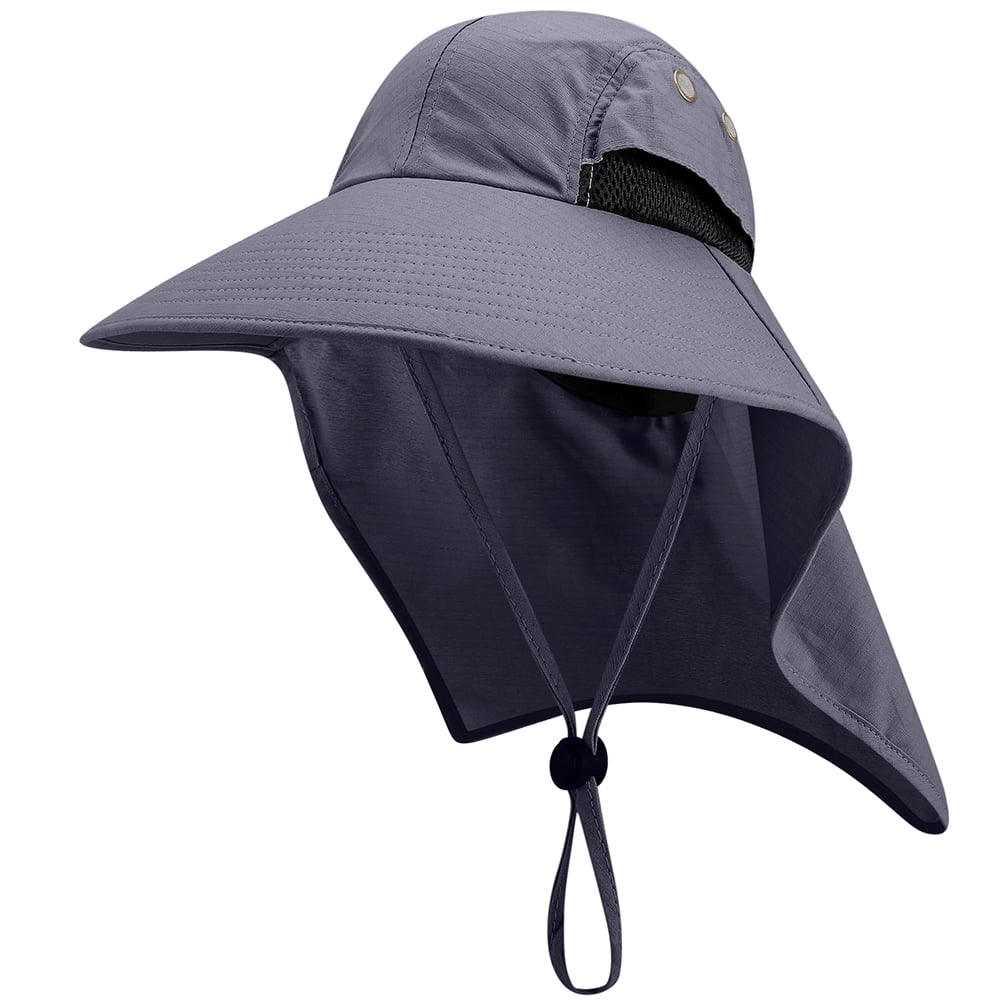 fishing cap with neck flap