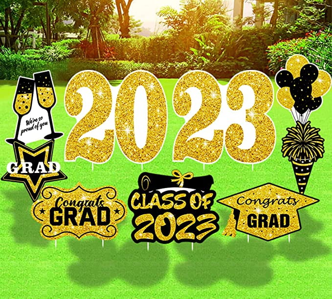 Graduation Yard Sign 2023 Personalized Graduation Party Decorations