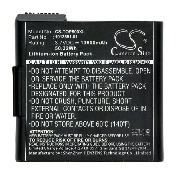 13600mAh Top-con 1013591-01 Battery for FC-5000