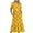 Yellow, variant on Uaswgudfs ​2025 Women's Polka Dot Tiered Midi Dress - Retro-Inspired Short Sleeve & Summer Casual Effortless Style Red 2XL