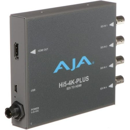 AJA Hi5-4K-Plus Pristine 3G-SDI to HDMI 2.0 Conversion