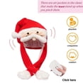 thumbnail image 4 of Bearachild Gorro de salto con barba móvil, gorro de juguete de Navidad de Papá Noel de peluche , juguetes de juegos de cumpleaños, tocados, Kits de decoración para fiestas, 4 of 6