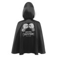 thumbnail image 4 of YiZYiF Tenues de Boxe pour Enfants Filles Garçons, Robe à Capuche Imprimée Lettres, Shorts d'Entraînement Boxe Noir Argent 8, 4 of 7