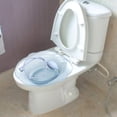 thumbnail image 5 of Sitz Bath Basin Toilet Bidet Tub Anti Overflow Universal Reusable Portable Hangable Steam Seat Hip Women Men Elderly Blue, 5 of 7