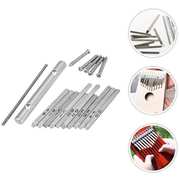 LEORX 1Set Portable Lightweight Kalimba Parts Thumb Piano Bridge Saddle
