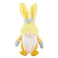 thumbnail image 2 of MOQLOM Easter Gnome Bunny Decoration, 1pc Handmade Easter Bunny Gnomes Plush Ornament, Dwarf Faceless Plush Doll, Easter Gift Ornament, 6.69 × 2.36 Inch, 2 of 3