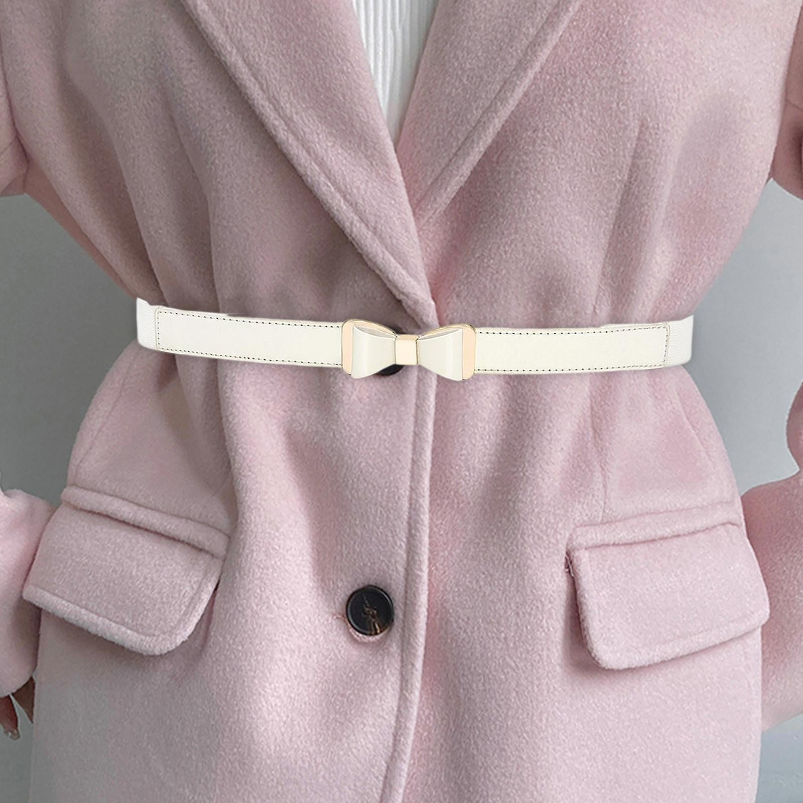 7127 Womens Slim Belt Bowknot Waistband For Ladies Dress BCDlily Women Skinny Dress Cinch Belt Bow Leather Waistband  main image 2