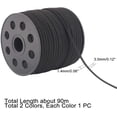thumbnail image 6 of Faux Suede Cord 196 Yards 3x1.4mm Flat Faux Leather Cord 2 Rolls 98 Yards/Roll String Rope Thread, 6 of 8