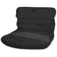 thumbnail image 2 of Posh Creations Laguna Lounger Bean Bag Chair, Kids, 3 ft, Black, 2 of 6