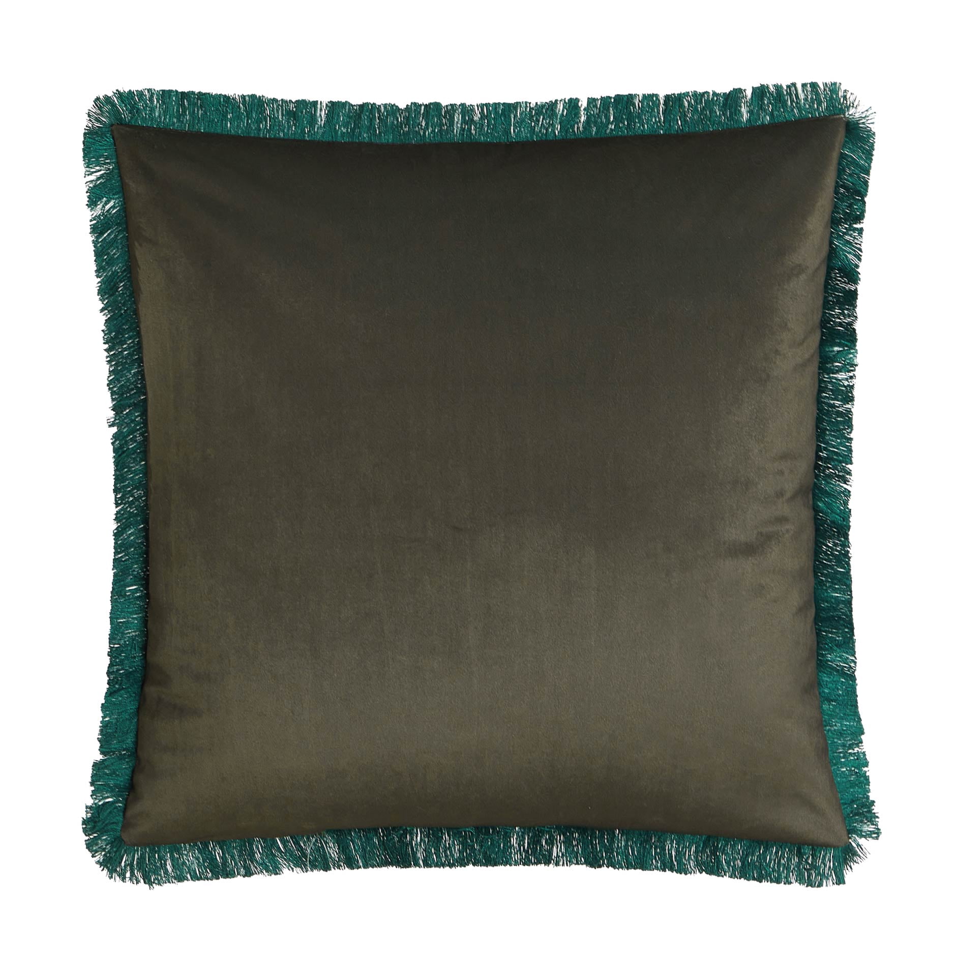 Stylehouse 20" x 20" Jungle Animals Fringe Decorative Pillow