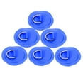 thumbnail image 1 of UPOUART 6Pcs Boat Buckle for Kayaking and Boating Blue PVC D-Shaped Design, 1 of 8