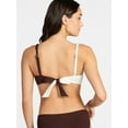 thumbnail image 3 of Time and Tru Women's Collections Ring Front Bikini Top, Sizes XS-XL, 3 of 6
