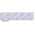 thumbnail image 3 of Geometric Upholstery Fabric by the Yard, Ornamental Scattered Spiral Square Shapes Abstract Angled Lines, Decorative Fabric for DIY and Home Accents, Lavender Blue and Lilac by Ambesonne, 3 of 5