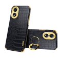 thumbnail image 1 of 6D Electroplating Crocodile Leather Case For OPPO A38, 1 of 5