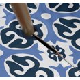 thumbnail image 3 of Vargottam Indoor/OutdoorRoundTablecloth 58 InchTablecloth with Umbrella Hole & Zip- Waterproof TableCloth TableCovers for Backyard Table -Blue, 3 of 7