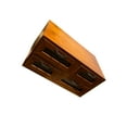 thumbnail image 2 of Youkk Wood Desktop Storage Box Counter Multifunctional Stand Desktop Riser Four Drawer, 2 of 5